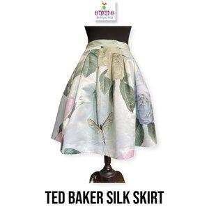 NWT - Women's US Size 6 - Ted Baker Silk Skirt (Ted Baker size 2)